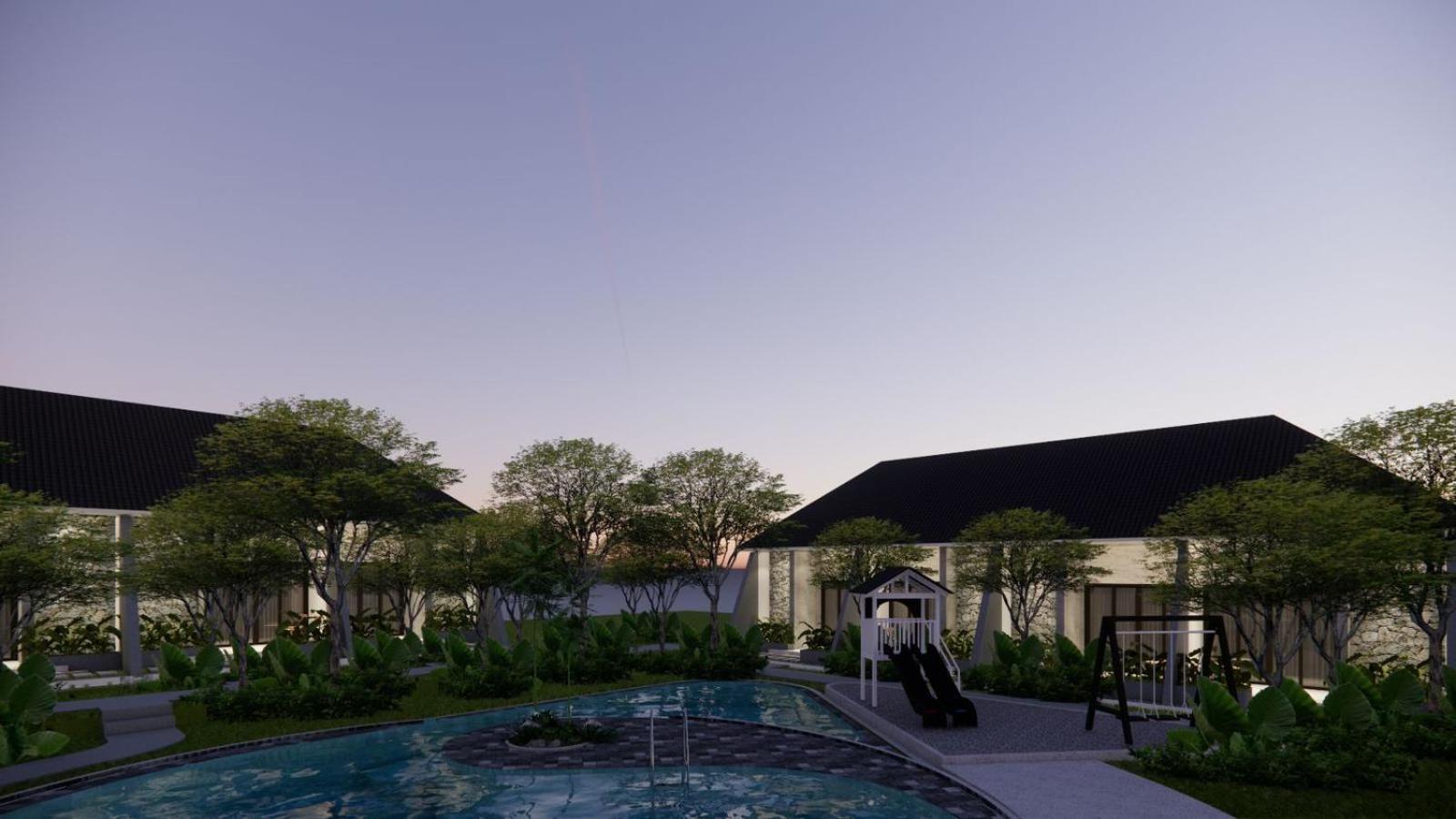 Senetan Villas And Spa Resort Ubud Exterior foto